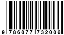Código de Barras de '.9786077732006.'