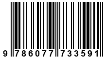 Código de Barras de '.9786077733591.'