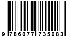 Código de Barras de '.9786077735083.'