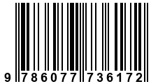 Código de Barras de '.9786077736172.'