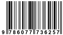 Código de Barras de '.9786077736257.'