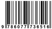 Código de Barras de '.9786077736516.'