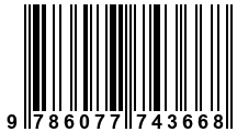 Código de Barras de '.9786077743668.'
