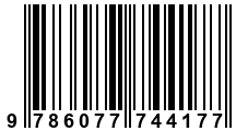 Código de Barras de '.9786077744177.'