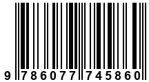 Código de Barras de '.9786077745860.'