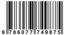 Código de Barras de '.9786077749875.'