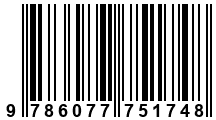 Código de Barras de '.9786077751748.'