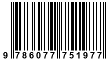 Código de Barras de '.9786077751977.'