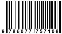 Código de Barras de '.9786077757108.'