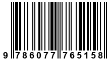 Código de Barras de '.9786077765158.'