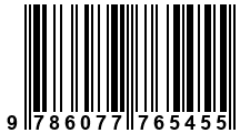 Código de Barras de '.9786077765455.'