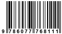 Código de Barras de '.9786077768111.'