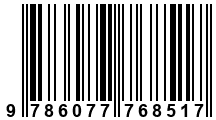 Código de Barras de '.9786077768517.'