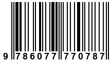 Código de Barras de '.9786077770787.'