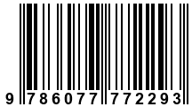 Código de Barras de '.9786077772293.'