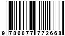 Código de Barras de '.9786077772668.'