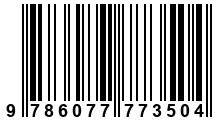 Código de Barras de '.9786077773504.'