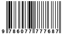 Código de Barras de '.9786077777687.'