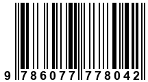 Código de Barras de '.9786077778042.'