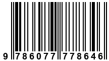 Código de Barras de '.9786077778646.'