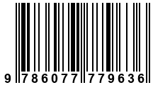 Código de Barras de '.9786077779636.'