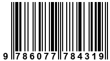 Código de Barras de '.9786077784319.'