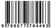 Código de Barras de '.9786077784463.'