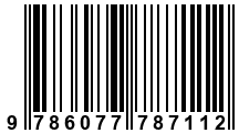 Código de Barras de '.9786077787112.'
