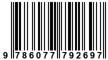 Código de Barras de '.9786077792697.'