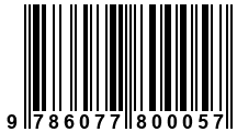 Código de Barras de '.9786077800057.'