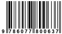 Código de Barras de '.9786077800637.'