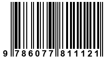 Código de Barras de '.9786077811121.'
