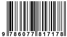 Código de Barras de '.9786077817178.'