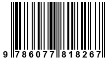 Código de Barras de '.9786077818267.'
