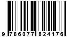Código de Barras de '.9786077824176.'