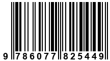 Código de Barras de '.9786077825449.'