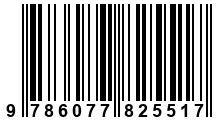 Código de Barras de '.9786077825517.'