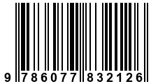 Código de Barras de '.9786077832126.'
