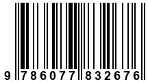 Código de Barras de '.9786077832676.'