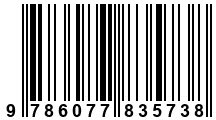 Código de Barras de '.9786077835738.'