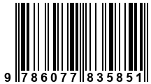 Código de Barras de '.9786077835851.'