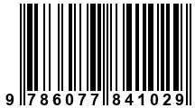 Código de Barras de '.9786077841029.'