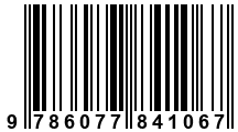 Código de Barras de '.9786077841067.'