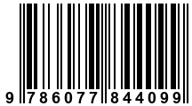 Código de Barras de '.9786077844099.'