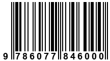 Código de Barras de '.9786077846000.'