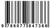Código de Barras de '.9786077847366.'
