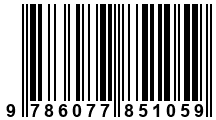 Código de Barras de '.9786077851059.'