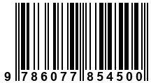 Código de Barras de '.9786077854500.'