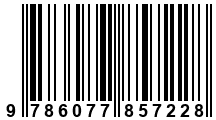 Código de Barras de '.9786077857228.'