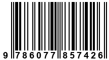 Código de Barras de '.9786077857426.'